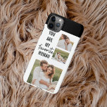 Moderne Collage Couple Photo & Romantic Love Quote iPhone 11Pro Max Hoesje<br><div class="desc">Moderne Collage Couple Photo & Romantic Love Quote</div>