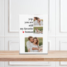 Moderne Collage Couple Photo Romantic Quote