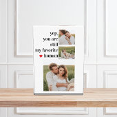 Moderne Collage Couple Photo Romantic Quote Fotoblokken