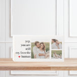 Moderne Collage Couple Photo Romantic Quote Houten Kist Print<br><div class="desc">Moderne Collage Couple Photo Romantic Quote</div>