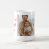 Moderne collage Drie Foto | Happy Thanksgiving Koffiemok (Center)