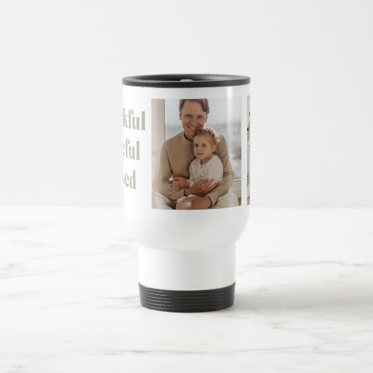 Moderne collage Drie Foto | Happy Thanksgiving Tr Reisbeker (Center)