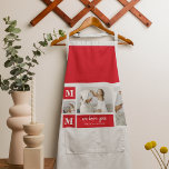 Moderne collage Foto Best mam Ever Red Gifts Schort<br><div class="desc">Dit geschenk is perfect voor elke gelegenheid, inclusief Moederdag, verjaardagen, of alleen voor het show van je waardering voor je moeders harde werk en toewijding. De foto's die in de collage worden gebruikt, kunnen worden geselecteerd op basis van de belangen en voorkeuren van je moeder, waardoor dit geschenk echt een-van-een-soort...</div>