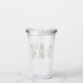 Moderne collage Foto Beste mama Happy Mothers Dag Acryl Drinkbeker (Achterkant)