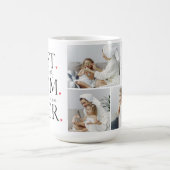 Moderne collage Foto Beste mama Happy Mothers Dag Koffiemok (Center)