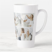 Moderne collage Foto Beste mama Happy Mothers Dag Latte Mok (Rechts)