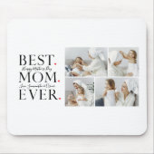 Moderne collage Foto Beste mama Happy Mothers Dag Muismat (Voorkant)