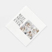 Moderne collage Foto Beste mama Happy Mothers Dag Servet (Hoek)