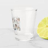 Moderne collage Foto Beste mama Happy Mothers Dag Shot Glas (Rechts)