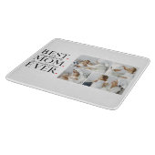 Moderne collage Foto Beste mama Happy Mothers Dag Snijplank (Hoek)