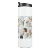 Moderne collage Foto Beste mama Happy Mothers Dag Thermosbeker (Geroteerd rechts)