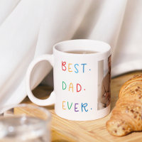 Moderne collage foto Colorful Best Pap Ever Gift