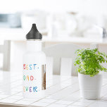 Moderne collage foto Colorful Best Pap Ever Gift Waterfles<br><div class="desc">De "Moderne Collage Photo Colorful Best Pap Ever Gift" is een gepersonaliseerd en uniek cadeau voor elke vader die het verdient om te worden gevierd. Het geschenk is een collage foto samengesteld uit verschillende individuele afbeeldingen die zorgvuldig zijn geordend om een verbluffend en oogstend ontwerp te creëer. Het geschenk is...</div>