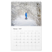 Moderne Collage Foto Familie 2022 Kalender (Feb 2027)