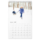 Moderne Collage Foto Familie 2022 Kalender (Jan 2027)