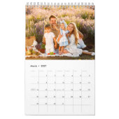 Moderne Collage Foto Familie 2022 Kalender (Mar 2027)