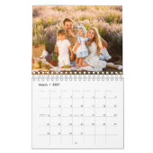 Moderne Collage Foto Familie 2025 Kalender (Mar 2027)