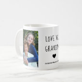 Moderne Collage Foto Hou Je Grootmoeder Het Beste Koffiemok (Voorkant links)