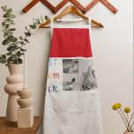 Moderne Collage Foto & Kleurrijke Beste Mum Ever G Schort<br><div class="desc">Een moderne collage foto en een kleurrijk cadeau van "Beste Mam Ever" is een doordacht en gepersonaliseerd cadeau voor elke moeder. De collage foto is een collectie van diverse afbeeldingen die kunstmatig zijn geschikt om een samenhangende en visueel aantrekkelijke samenstelling te vormen. Op deze foto's staan de gekoesterde herinneringen, familieleden...</div>