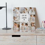 Moderne collage foto-liefde grootmoeder beste cade canvas afdruk<br><div class="desc">Een moderne collage foto van jou en je oma kan het perfecte geschenk zijn om haar te shows hoeveel je van haar houdt en waarderen. Dit unieke en doordachte geschenk is een geweldige manier om je speciale herinneringen samen te bewaren en een prachtig kunstwerk te creëer dat ze thuis kan...</div>
