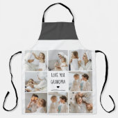 Moderne collage foto-liefde grootmoeder beste cade schort (Voorkant)