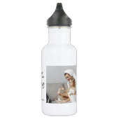 Moderne collage foto-liefde grootmoeder beste cade waterfles  (Rechts)