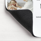 Moderne collage foto-liefde voor je moeder beste c muismat (Hoek)