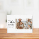 Moderne collage foto met beste offerte-cadeau voor<br><div class="desc">Een moderne collage foto met een hartgrondig citaat over een vader is het perfecte geschenk voor het show van je waardering en liefde voor je vader. Dit unieke en persoonlijke cadeau is een geweldige manier om je favoriete herinneringen samen te laten zien en je dankbaarheid uit te spreken voor alles...</div>
