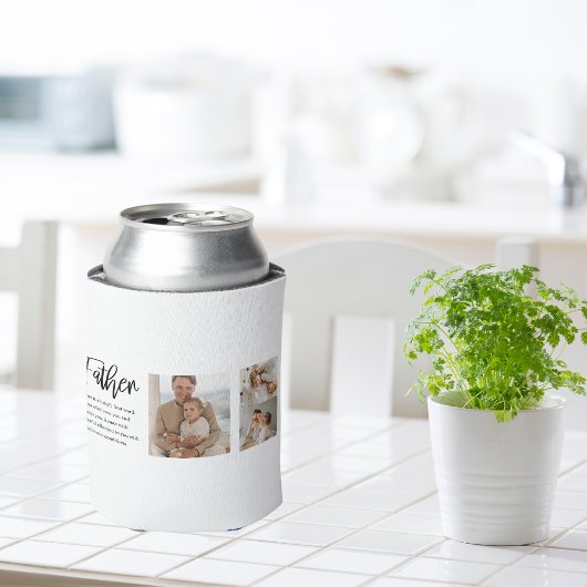 Moderne collage foto met beste offerte-cadeau voor blikjeskoeler