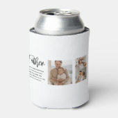 Moderne collage foto met beste offerte-cadeau voor blikjeskoeler (Blikje Voorkant)