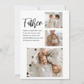 Moderne collage foto met beste offerte-cadeau voor feestdagenkaart (Voorkant)