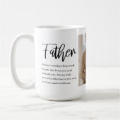 Moderne collage foto met beste offerte-cadeau voor koffiemok (Links)