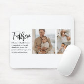 Moderne collage foto met beste offerte-cadeau voor muismat (Met muis)