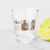 Moderne collage foto met beste offerte-cadeau voor shot glas (Voorkant)