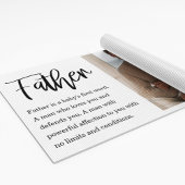 Moderne collage foto met beste offerte-cadeau voor yogamat