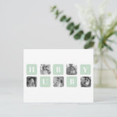 Moderne Collage Foto Munt Beste Geschenk Voor Echt Briefkaart (Staand voorkant)