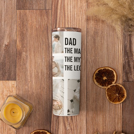 Moderne collage foto | Papa Gift Thermosbeker