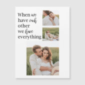 Moderne collage foto Romantic Couple Gift (Voorkant)
