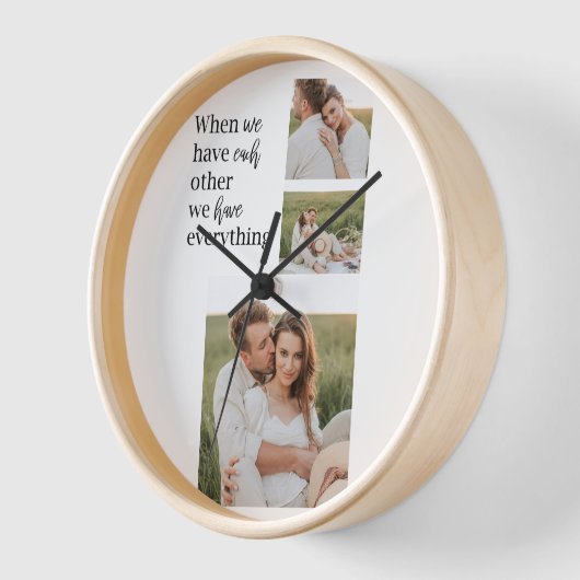 Moderne collage foto Romantic Couple Gift (Hoek)