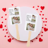 Moderne collage foto Romantic Couple Gift Handwaaier