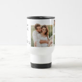 Moderne collage foto Romantic Couple Gift Reisbeker (Center)