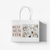 Moderne Collage Foto Roze Happy Mothers Day Groot Cadeauzakje