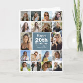 Moderne collage | Foto Willekeurige leeftijd Aange Kaart (Voorkant)