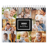 Moderne Collage Fotofamilie 2026 Kalender (Hoes)