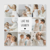 Moderne collage fotoliefhebbers opa beste cadeau (Voorkant)