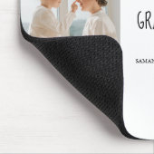 Moderne collage fotoliefhebbers opa beste cadeau muismat (Hoek)