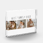 Moderne collage foto's en beste familie ooit (Links)