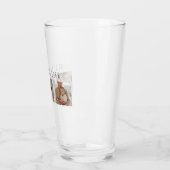 Moderne collage foto's en beste familie ooit glas (Links)