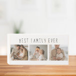 Moderne collage foto's en beste familie ooit houten kist print<br><div class="desc">Introductie van de Modern Collage Photo & Best Family Ever Text Gift, een unieke en gepersonaliseerde manier om de liefde en vreugde van uw familie te vieren. Dit speciale geschenk combineert de schoonheid van een aangepaste fotocollage met een oprechte boodschap aan creëer een memorabele aandenken die nog jaren zal worden...</div>