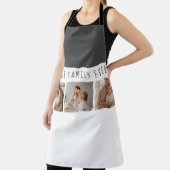 Moderne collage foto's en beste familie ooit schort (Insitu)